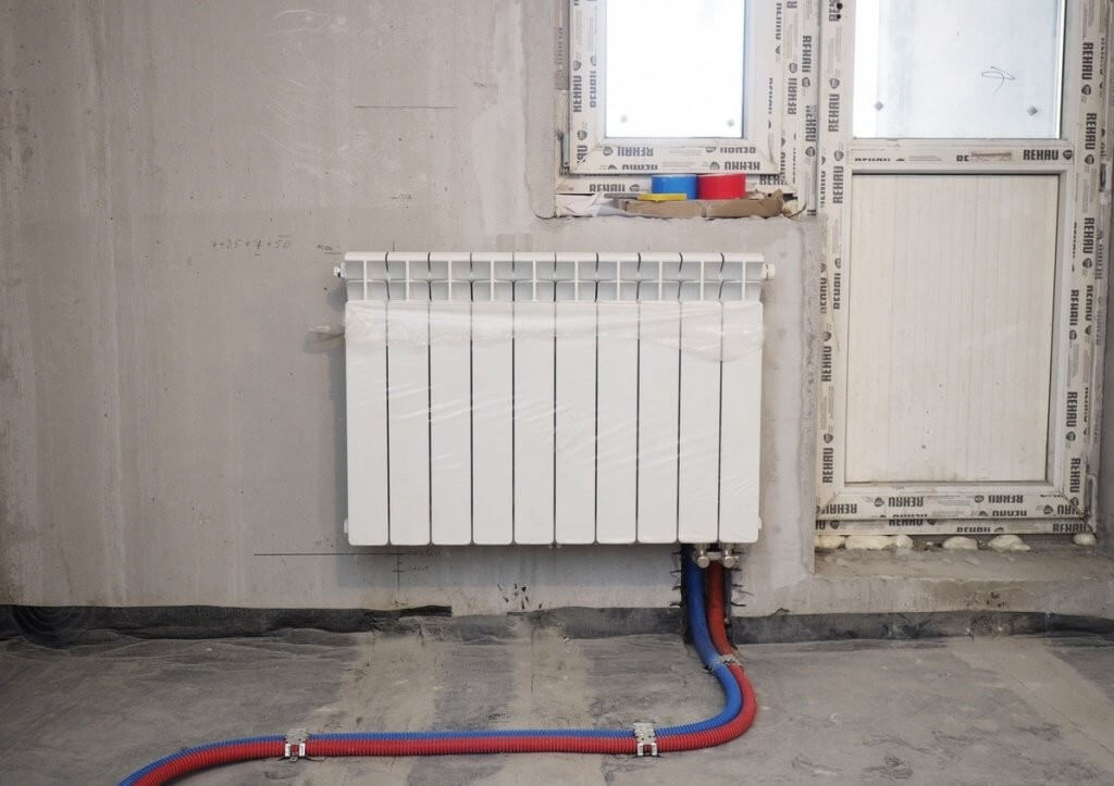 Монтаж и подключение радиаторов отопления